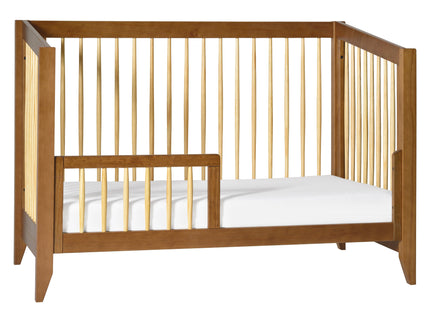 M10301CTN,Babyletto,Sprout 4-in-1 Convertible Crib w/Toddler Bed Conversion Kit in Chestnut&Natural