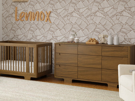 M23428NL,Babyletto,Yuzu 9-Drawer Dresser  Assembled in Natural Walnut