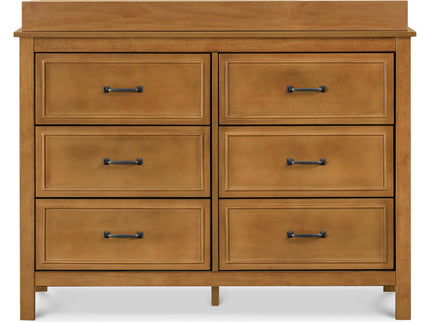 M12826CT,DaVinci,Charlie 6-Drawer Double Dresser in Chestnut
