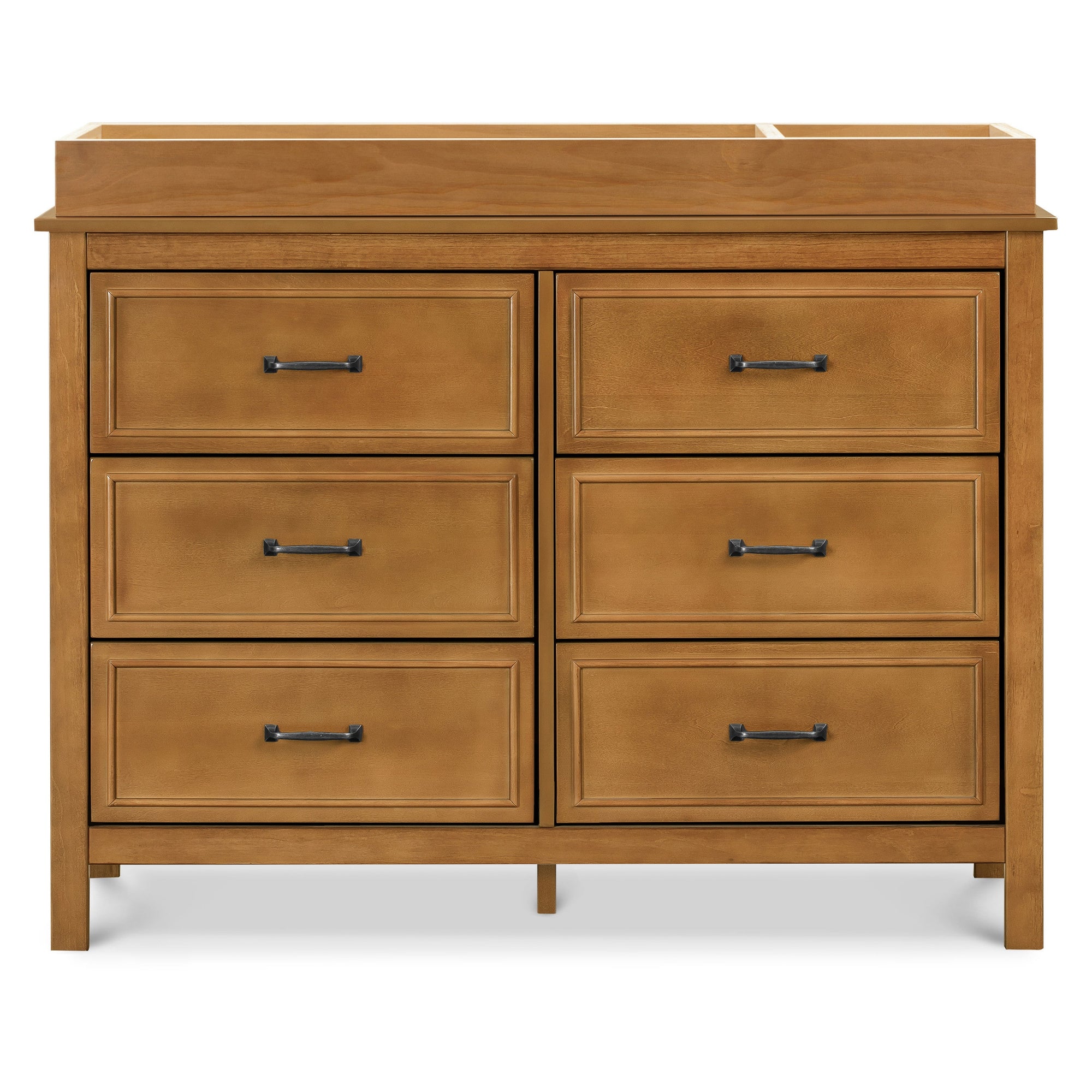 M12826CT,DaVinci,Charlie 6-Drawer Double Dresser in Chestnut