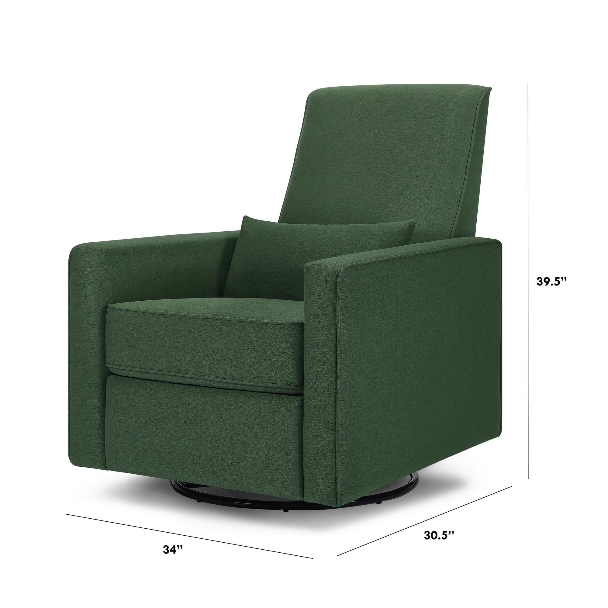 M10887PNG,DaVinci,Piper Recliner in Pine Green