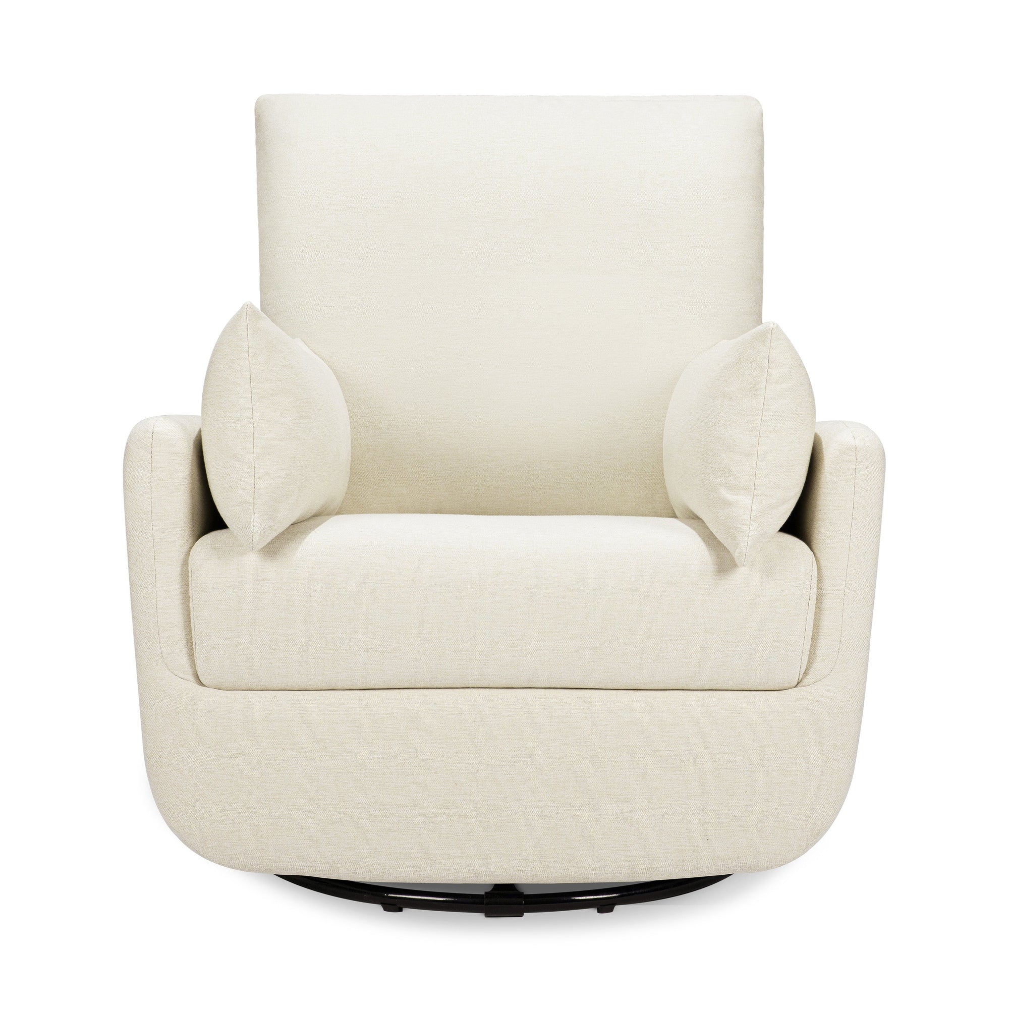 M24587VN,DaVinci,Juno Swivel Glider in Vanilla