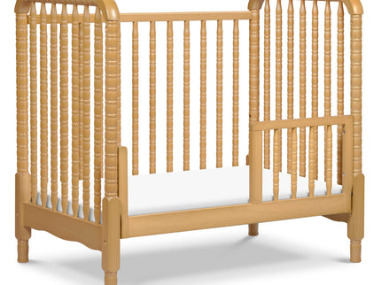 M7398HY,DaVinci,Jenny Lind 3-in-1 Convertible Mini Crib in Honey