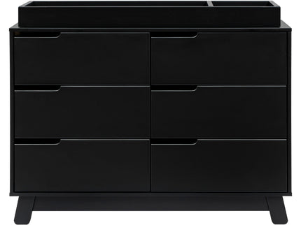 M4216B,Babyletto,Hudson 6-Drawer Double Dresser  Assembled in Black