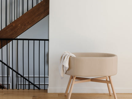 M26834GMLB,Babyletto,babyletto x GATHRE Capsule Bassinet in Millet