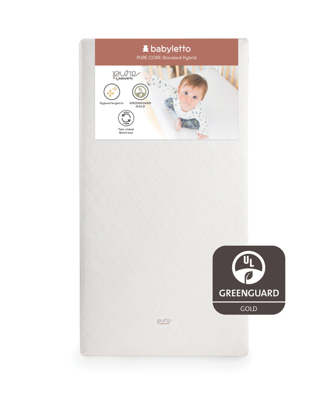 M5321C,Babyletto,Pure Core Non-Toxic Crib Mattress with Hybrid Cover