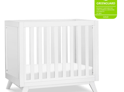 M22598W,DaVinci,Otto 3-in-1 Convertible Mini Crib with 4 Mattress in White
