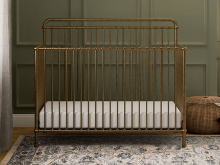 M15301VG,Namesake,Winston 4-in-1 Convertible Crib in Vintage Gold