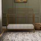 M15301VG,Namesake,Winston 4-in-1 Convertible Crib in Vintage Gold