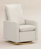 Ivory Boucle with Gold Base