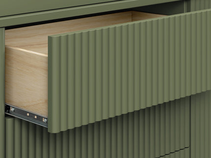 M29816OL,Babyletto,Pogo Tambour Assembled Dresser in Olive