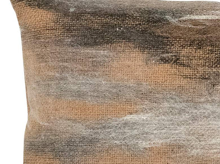 Visions I Vista Beige 20" x 12" Indoor-Outdoor Throw Pillow