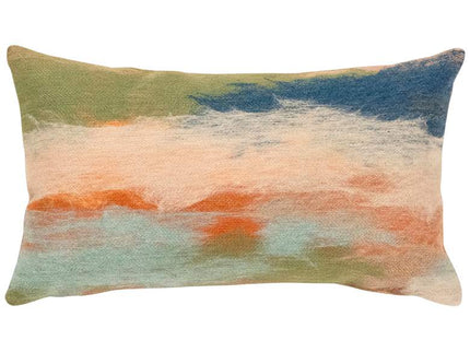Visions I Vista Multi-Color 20" x 12" Indoor-Outdoor Pillow