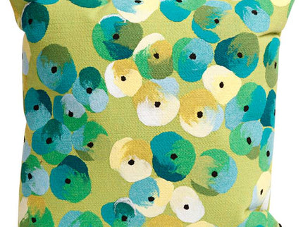 Visions II Pansy Lime 20" Square Indoor-Outdoor Pillow