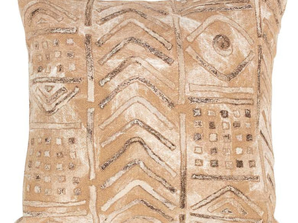 Visions III Bambara Beige 20" Square Indoor-Outdoor Pillow