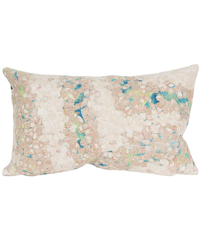Visions III Elements Blue 20" x 12" Indoor-Outdoor Pillow