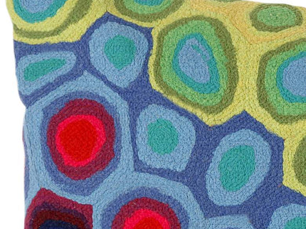 Visions III Pop Swirl Red 20" x 12" Indoor-Outdoor Pillow