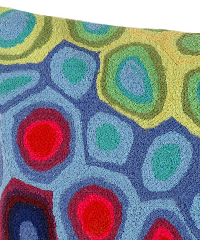 Visions III Pop Swirl Red 20" x 12" Indoor-Outdoor Pillow