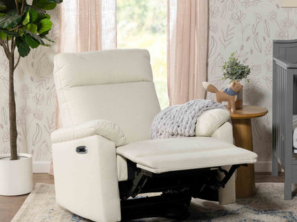 M24388VN,DaVinci,Suzy Electronic Swivel Recliner in Vanilla