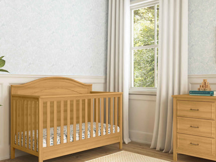M12801HY,DaVinci,Charlie 4-in-1 Convertible Crib in Honey