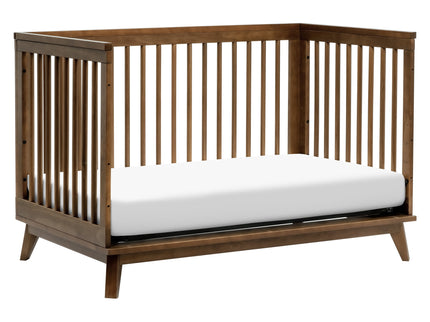M5801NL,Babyletto,Scoot 3-in-1 Convertible Crib w/Toddler Bed Conversion Kit in Natural Walnut