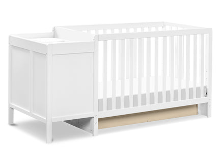 F11991W,Carter's,Colby 4-in-1 Convertible Crib & Changer Combo in White