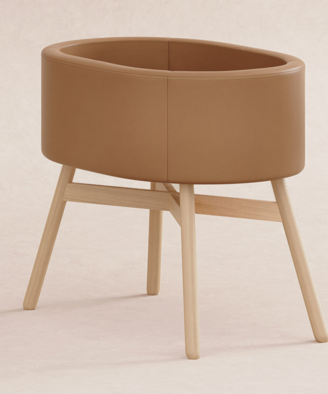 M26834GCLB,Babyletto,babyletto x GATHRE Capsule Bassinet in Camel