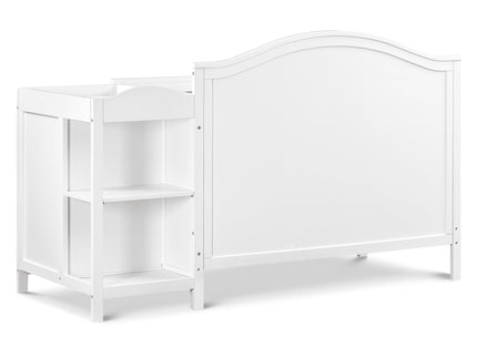 M12891W,DaVinci,Charlie 4-in-1 Convertible Crib & Changer in White