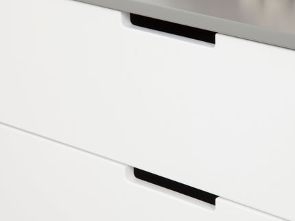 F11926GW,Carter's,Colby 6-Drawer Double Dresser in Grey and White