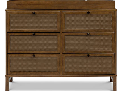 M24926L,DaVinci,Margot 6-Drawer Dresser in Walnut