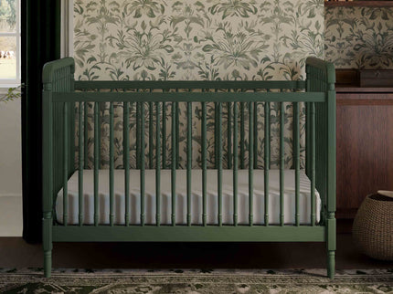 M7101FRGR,Namesake,Liberty 3-in-1 Convertible Spindle Crib w/Toddler Bed Conversion Kit in Forest Green