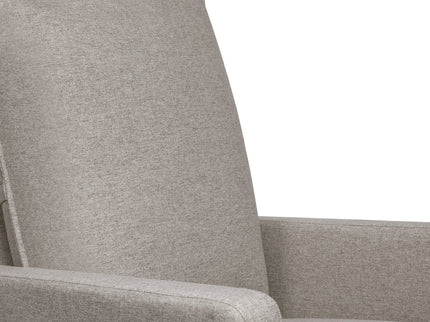 M20987PGEW,Babyletto,Cali Pillowback Swivel Glider in Performance Grey Eco-Weave