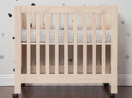M6698NX,Babyletto,Origami Mini Crib in Washed Natural