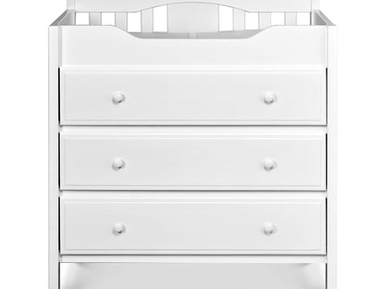 M5925W,DaVinci,Jayden 3-Drawer Changer Dresser In White Finish