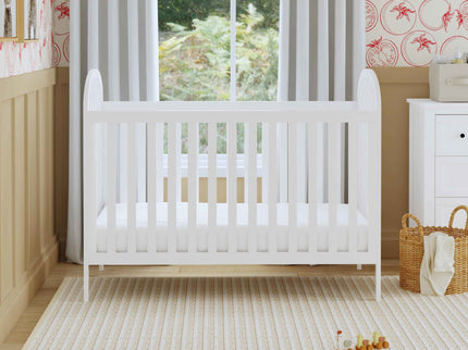 M23901W,DaVinci,Beau 3-in-1 Convertible Crib in White