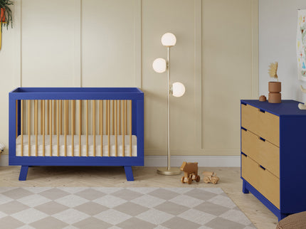 M4216CBTHY,Babyletto,Hudson 6-Drawer Double Dresser  Assembled in Cobalt and Honey