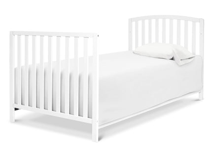 M18198W,DaVinci,Dylan Folding Portable 3-in-1 MiniCrib and TwinBed in White