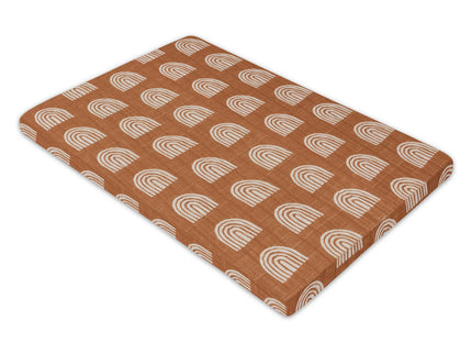 T29034,Babyletto,Rainbow Muslin All-Stages Bassinet Sheet in GOTS Certified Organic Cotton