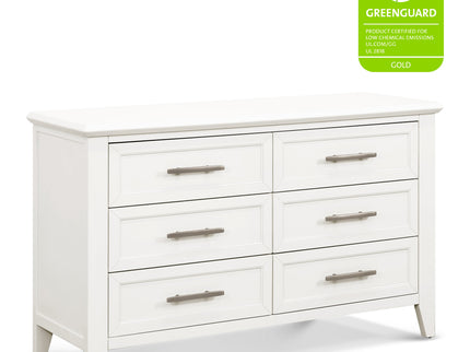 B14416RW,Monogram by Namesake,Beckett 6-Drawer Dresser in Warm White