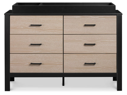 F23226ECWD,Carter's,Radley 6-Drawer Dresser in Ebony & Coastwood