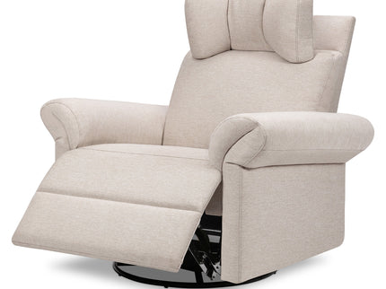 M24386BH,DaVinci,Suzy Flex Swivel Recliner w/ Adj. Arms & Headrest in Beach