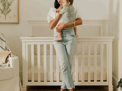 M15801RW,Namesake,Darlington 4-in-1 Convertible Crib in Warm White