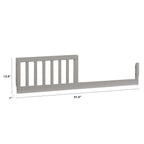 M3099G,The MDB Family,Toddler Bed Conversion Kit in Grey Finish