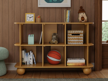 M31811HY,Babyletto Kids,Crosby Open Bookcase in Honey
