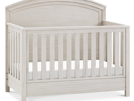 B26401WDF,Monogram by Namesake,Hemsted 4-in-1 Convertible Crib in White Driftwood