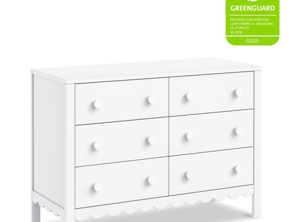 Sammy Scallop 6-Drawer Dresser