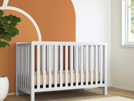 F11901W,Carter's,Colby 4-in-1 Low-profile Convertible Crib in White Finish