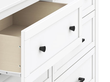 M24726W,DaVinci,Beau 6-Drawer Dresser in White