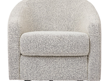 M5887BWB,Babyletto,Madison Swivel Glider in Black White Boucle