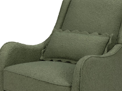 M27787OB,Namesake,Devon Recliner and Swivel Glider in Olive Boucle